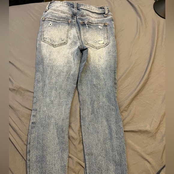 Distressed denim jeans - Picture 2 of 3